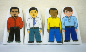 Набор пальчиковых кукол "Расы" - fgospostavki.ru - Ярославль