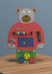 Бизиборд «Папа-медведь» - fgospostavki.ru - Ярославль