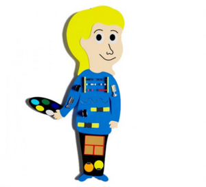 Бизиборд «Юный художник» - fgospostavki.ru - Ярославль