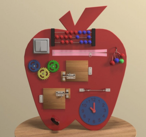 Бизиборд «Яблоко знаний» - fgospostavki.ru - Ярославль