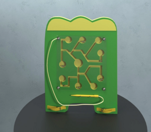 Бизиборд «Зеленый лабиринт» - fgospostavki.ru - Ярославль