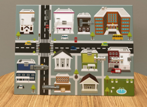 Настенная панель «Городские улицы» - fgospostavki.ru - Ярославль