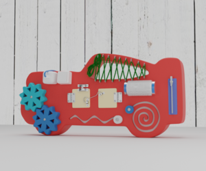 Бизиборд «Машинка» - fgospostavki.ru - Ярославль