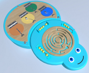 Настенный игровой элемент «Гусеница» - fgospostavki.ru - Ярославль