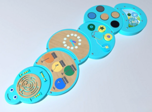 Развивающая панель «Гусеница» - fgospostavki.ru - Ярославль