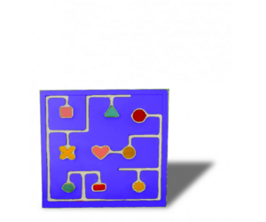 Развивающая панель для изучения движения фигур - fgospostavki.ru - Ярославль