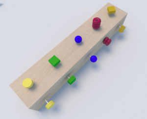 Развивающая панель «Винтовые цветочки » - fgospostavki.ru - Ярославль