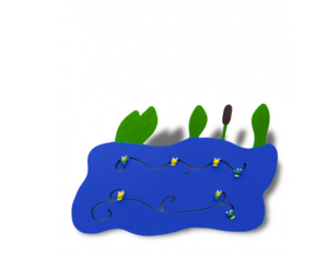 Тактильно-развивающая панель «Пруд» - fgospostavki.ru - Ярославль