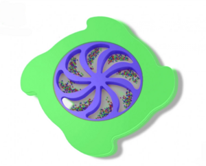 Тактильно-развивающая панель «Вращение радуги» - fgospostavki.ru - Ярославль