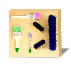 Тактильно-развивающая панель с мягкими кисточками - fgospostavki.ru - Ярославль