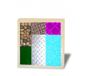 Тактильно-развивающая панель с разными текстурами - fgospostavki.ru - Ярославль