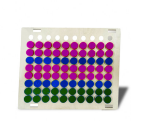 Тактильно-развивающая панель «Цветные фигурки» - fgospostavki.ru - Ярославль