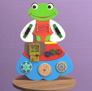 Бизиборд «Лягушка» - fgospostavki.ru - Ярославль