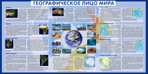 Стенд "Географическое лицо мира" - fgospostavki.ru - Ярославль