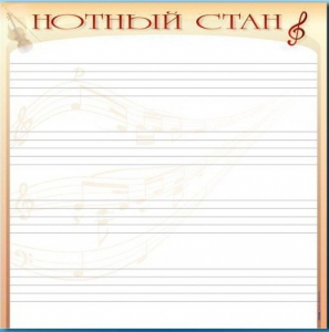 Доска магнитно-маркерная "Нотный стан" - fgospostavki.ru - Ярославль