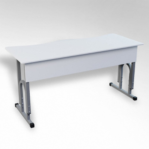 Стол 'Архимед ТР' 2-х местный регулируемый с эргономичной столешницей - fgospostavki.ru - Ярославль