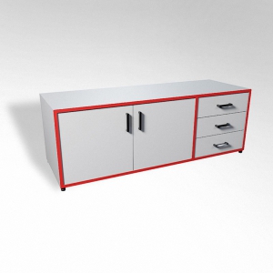 Тумба-пенал горизонтальная ТР ЛДСП  - fgospostavki.ru - Ярославль