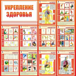Стенд "Укрепление здоровья" - fgospostavki.ru - Ярославль