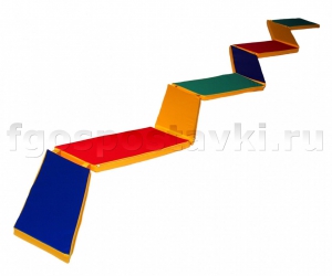 Дорожка "Зигзаг" (8 элементов) - fgospostavki.ru - Ярославль