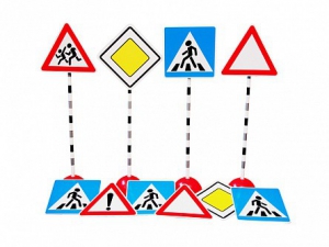 Комплект стоек с дорожными знаками №2 - fgospostavki.ru - Ярославль
