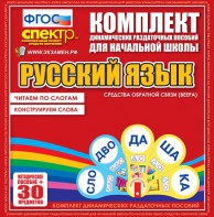 Динамические раздаточные пособия. Русский язык (веера). Читаем по слогам (слоги из двух букв). Конструируем слова (слоги из двух и трех букв). - fgospostavki.ru - Ярославль