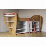 Детская кровать-чердак «Корабль» - fgospostavki.ru - Ярославль