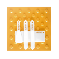 Комплект для нанесения клея: зубчатый шпатель, шпательная лопатка, расшивка (2 штуки) - fgospostavki.ru - Ярославль