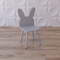 Стул «Ушки на макушке» белый - fgospostavki.ru - Ярославль