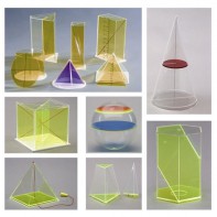 Базовый набор прозрачных геометрических тел с сечениями - fgospostavki.ru - Ярославль