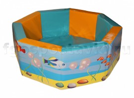Сухой бассейн восьмигранный с шелкографией - fgospostavki.ru - Ярославль