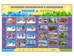 Интерактивный стенд "Правила безопасного поведения Зимой и Летом" - fgospostavki.ru - Ярославль