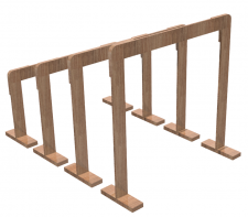 Дуга для подлезания (фанера, 30 сантиметров) - fgospostavki.ru - Ярославль