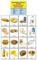 Раздаточные карточки "Продукты питания" - fgospostavki.ru - Ярославль