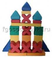 Мягкий модуль-конструктор "Башня" (21 элемент) - fgospostavki.ru - Ярославль
