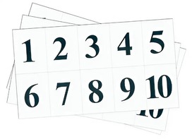 Набор цифр от 1 до 10 (для начальной школы) - fgospostavki.ru - Ярославль