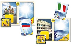 Настольно-печатная игра "Флаги стран мира 1. Европа" - fgospostavki.ru - Ярославль