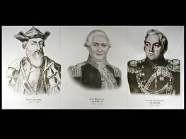 Портреты путешественников (25 штук, формат А3) - fgospostavki.ru - Ярославль