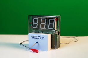 Датчик влажности воздуха с независимой индикацией (гигрометр демонстрационный) - fgospostavki.ru - Ярославль