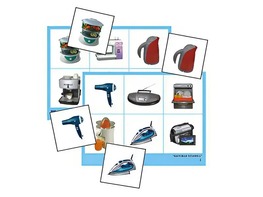 Логопедическое лото "Бытовая техника" (4 планшета, 24 карточки, цветное, ламинированное) - fgospostavki.ru - Ярославль