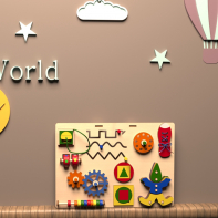 Бизиборд «Весёлые игры» - fgospostavki.ru - Ярославль