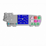 Бизиборд «Волшебный бегемотик» - fgospostavki.ru - Ярославль