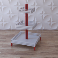 Стеллаж демонстрационный "Эйфелева башня" - fgospostavki.ru - Ярославль