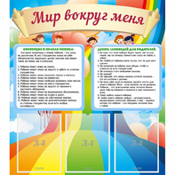 Стенд "Мир вокруг меня" - fgospostavki.ru - Ярославль