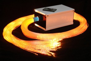 Пучок фибероптических волокон с боковым точечным свечением «Звёздный дождь» 200х2 м в комплекте с источником света - fgospostavki.ru - Ярославль