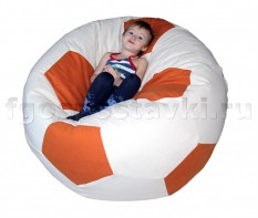 Кресло "Футбольный мяч" с гранулами с чехлом из жаккарда - fgospostavki.ru - Ярославль
