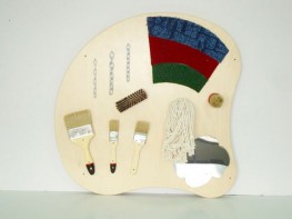 Тактильная панель "Тело гусеницы" (кисточки) - fgospostavki.ru - Ярославль