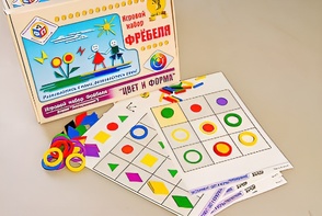Игровой набор Фребеля "Цвет и форма" (серия "Эксперимент") - fgospostavki.ru - Ярославль