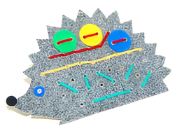 Игра-шнуровка для слабовидящих детей "Ежик" - fgospostavki.ru - Ярославль