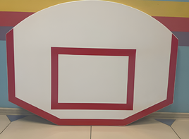 Щит стритбольный тренировочный (влагостойкая фанера), размер 1200х900 миллиметров - fgospostavki.ru - Ярославль