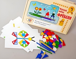 Игровой набор Фребеля "Конструктор плоскостной-3" (Серия "Эксперимент") - fgospostavki.ru - Ярославль